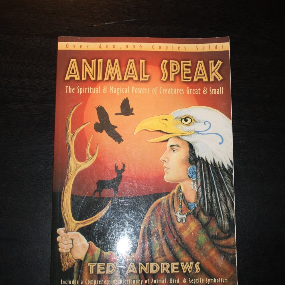 ANIMAL SPEAK Softcover - Ted Andrews 1st Ed. incl Dictionary of Animal Symbols